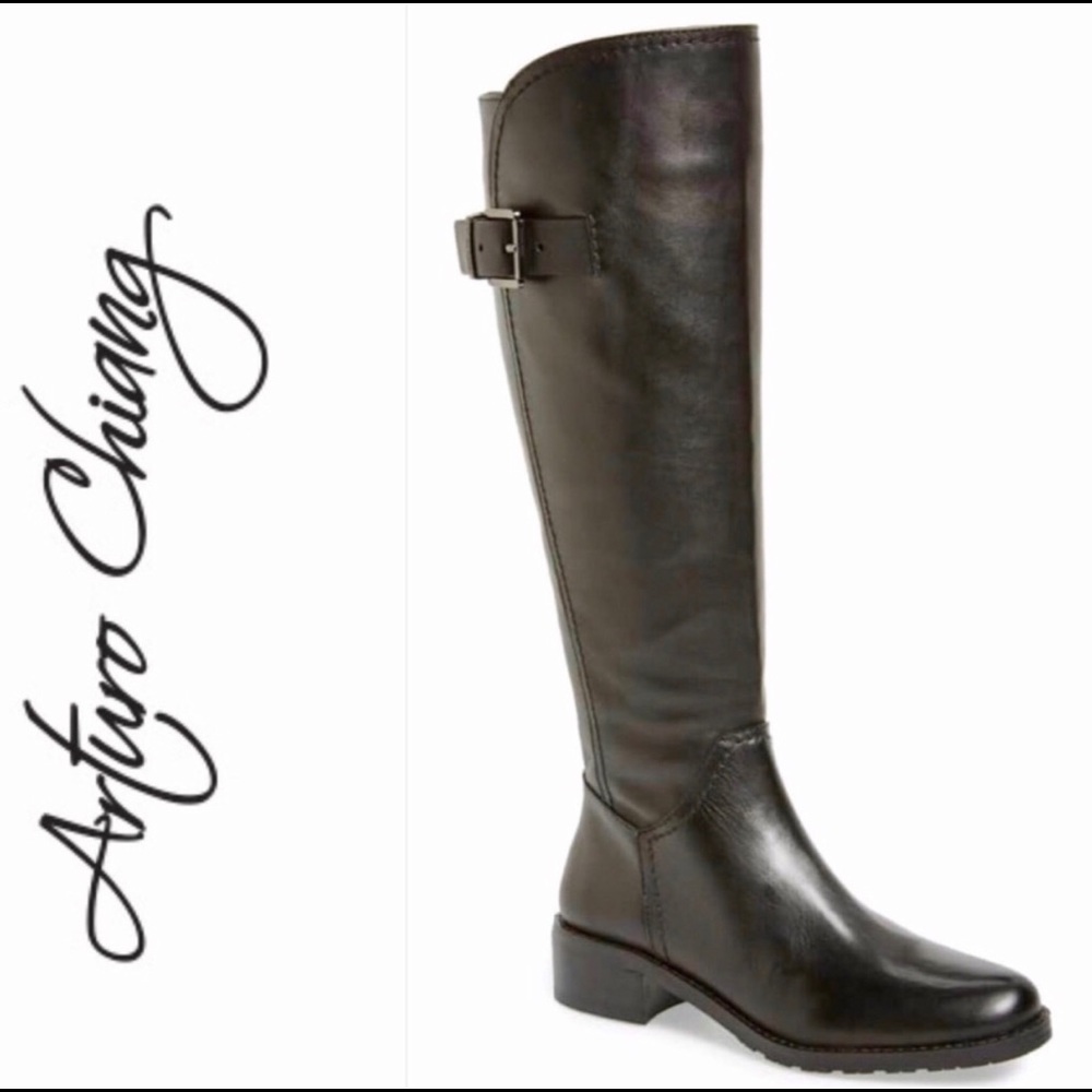 Arturo Chiang Darren Leather Boots